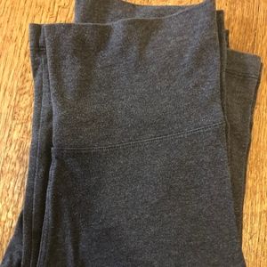 Grey Hard Tail pants, boot cut bottom